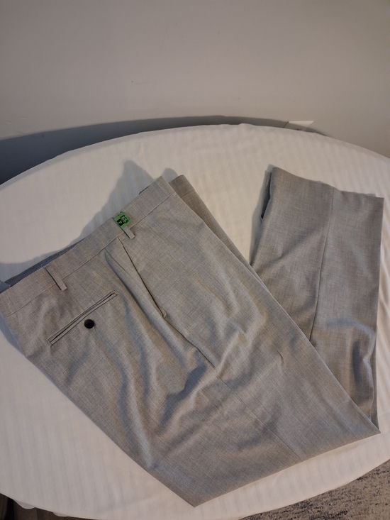 Other - Mens Gray Dress Pants - Classic Straight Leg Size 44 X 32